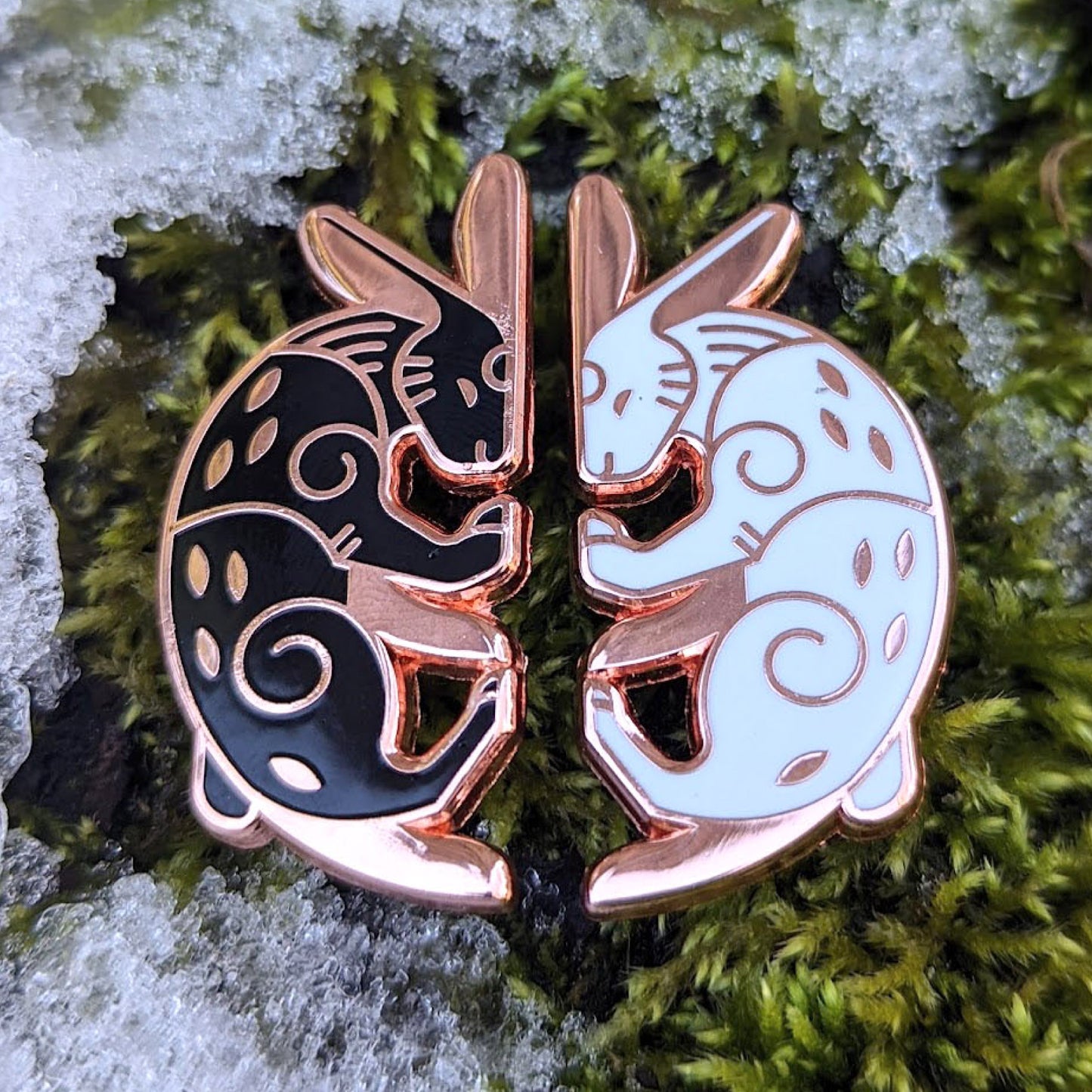 Kindred Spirits — Paired Enamel Pins