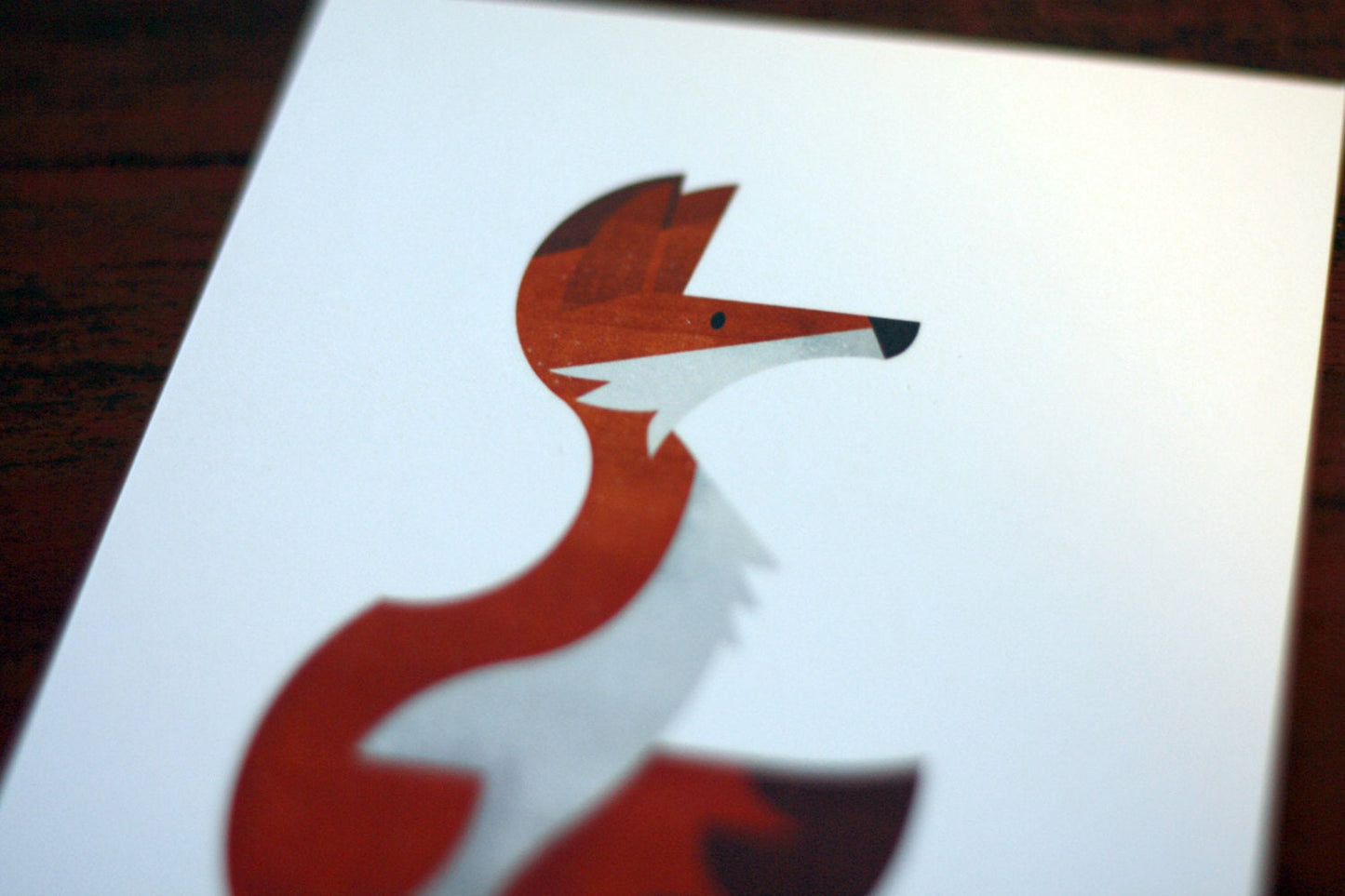Red Fox - Signed 5x7" Print